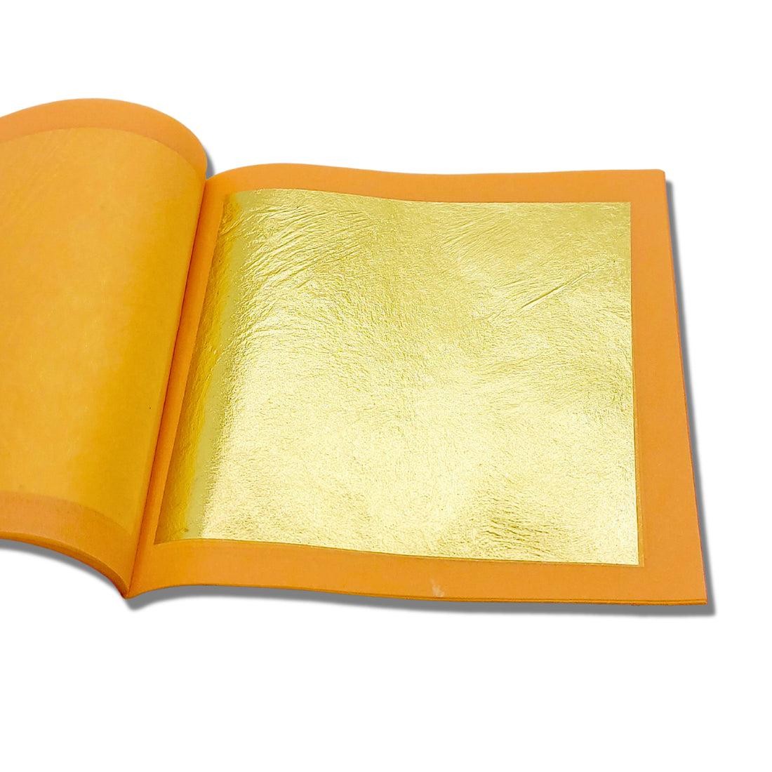 GOLDEN SKINN HEFT 25 BLÄTTER AUS 24 KARAT GOLD 80 mm x 80 mm