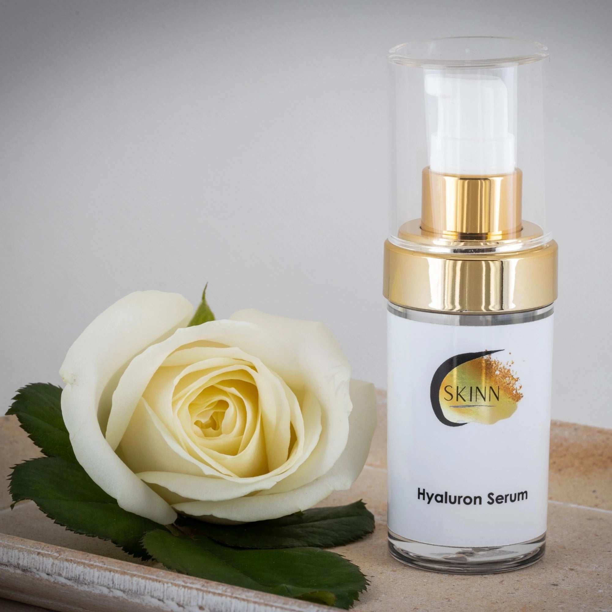 Hyaluron Serum mit Weisse Rose